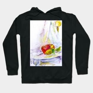 still life with apple Hoodie